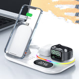 Magnetic Mobile Phone Wireless Charging Treasure 13 Wireless Four-in-one Watch Charging Power Bank